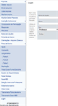 Mobile Screenshot of portaldoprofessor.uniformg.edu.br